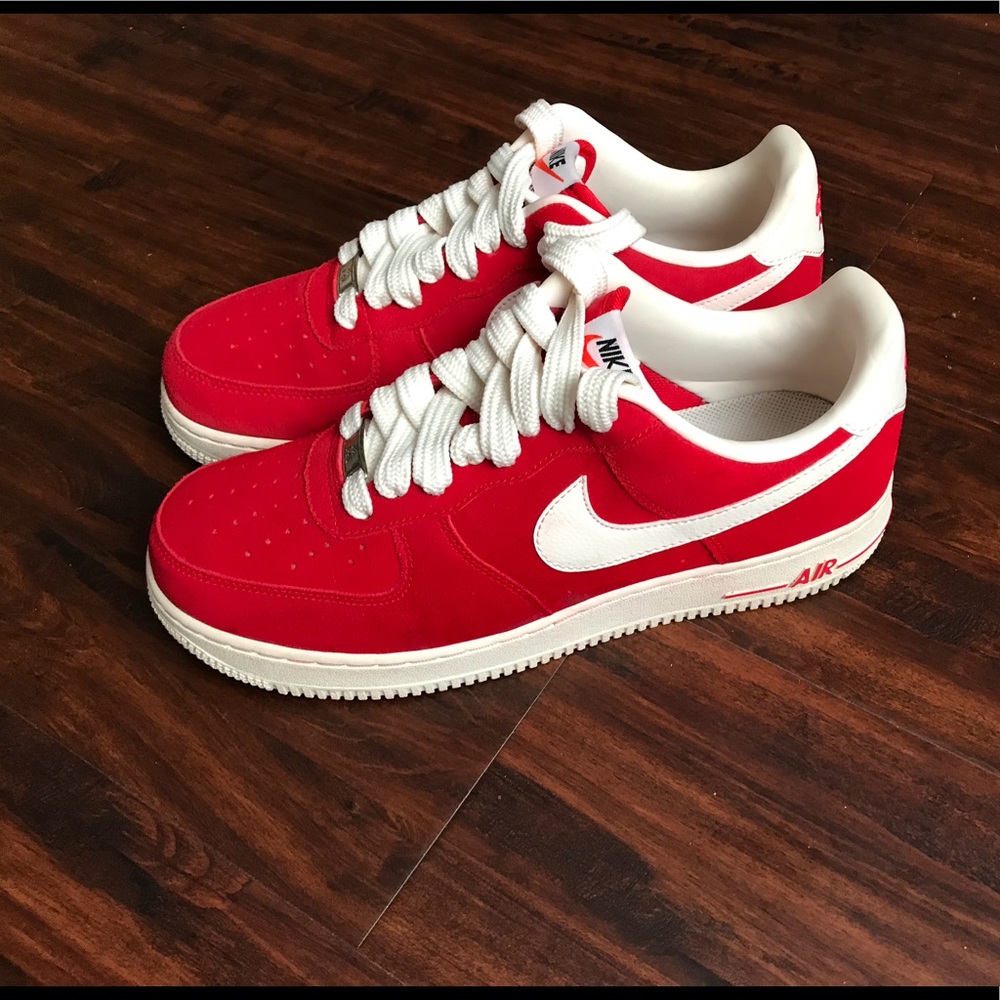 Nike rare Red Air Force 1’s